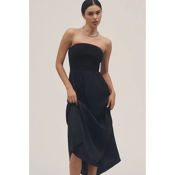 NWT Anthropologie The Thea Twofer Sweater Dress: Strapless Edition $168 SMALL - Picture 3 of 6